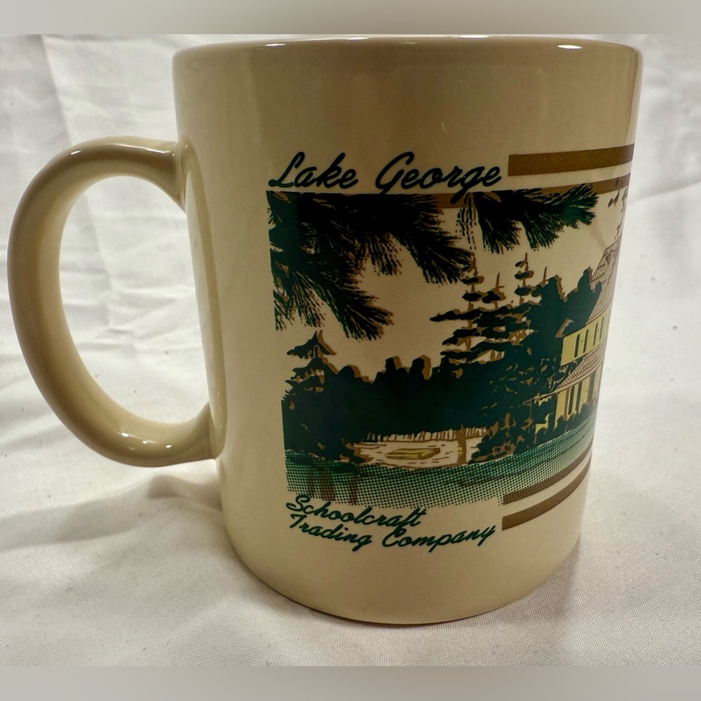 Vintage Lake George / Schooly Trading Company Coffee Mug